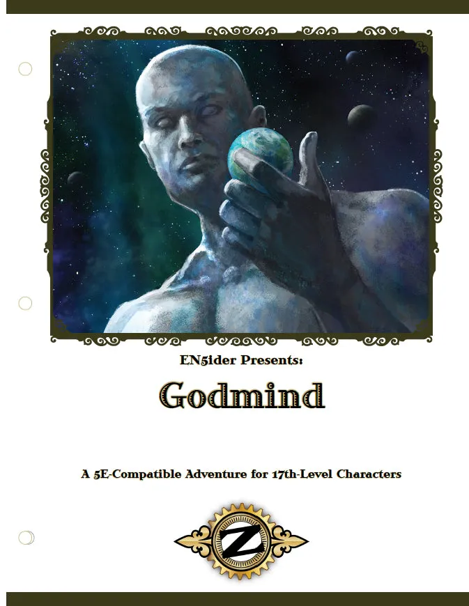 EN Publishing Zeitgeist 10 Godmind äventyr PDF 5E nivå 17