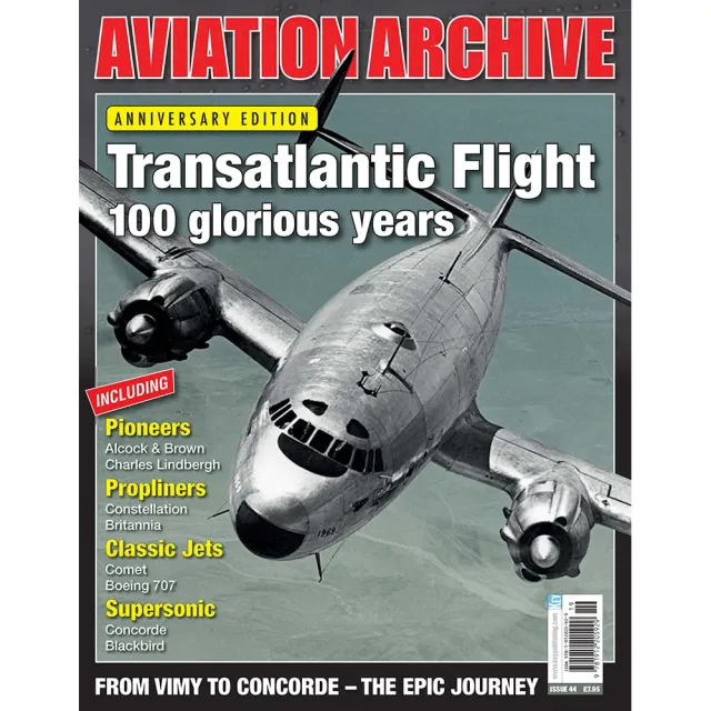 Aviation Archive Transatlantic Flight tidning nr 44 flygplan