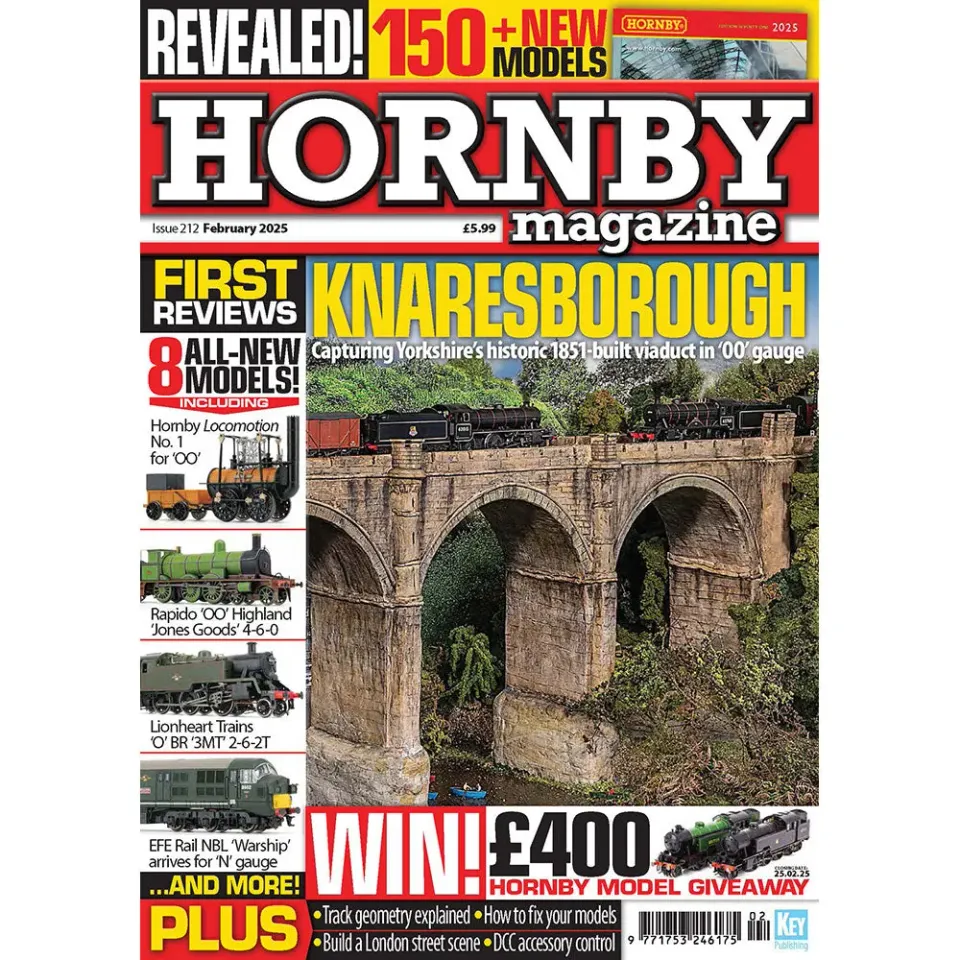 Hornby Magazine February 2025 tidning februarinummer