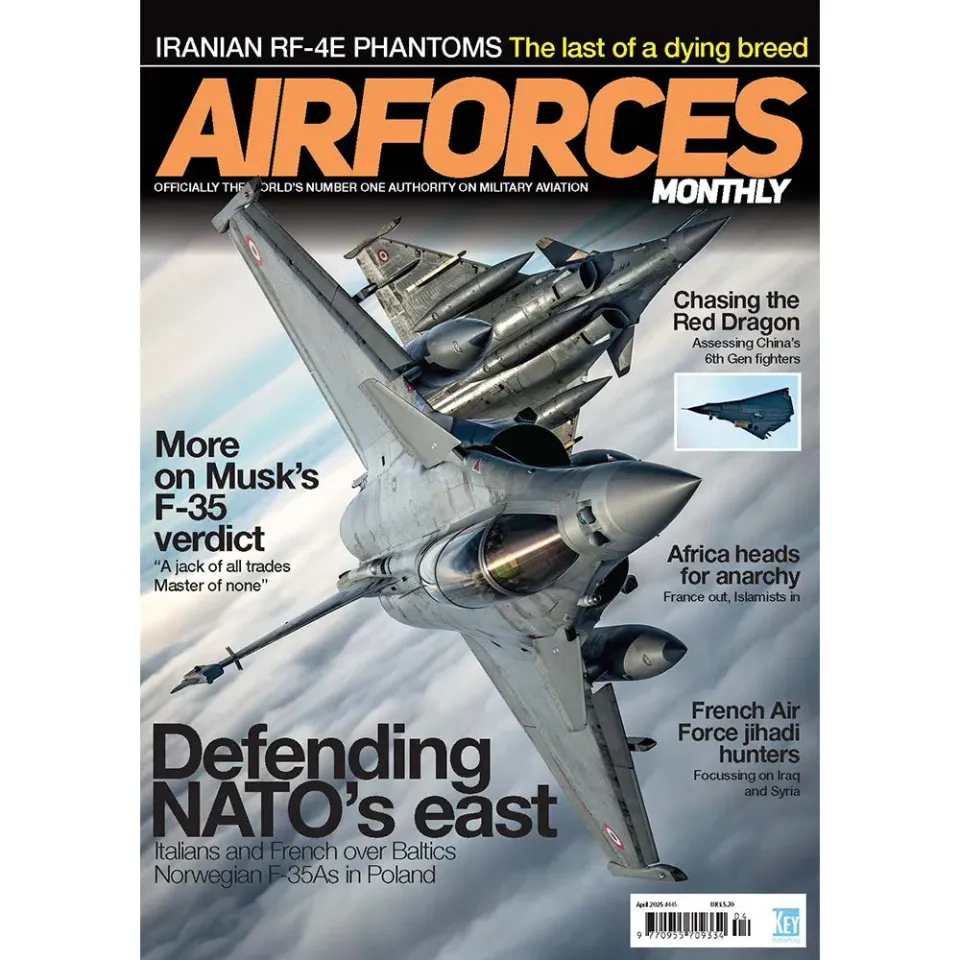 AirForces Monthly april 2025 tidning flygvapen