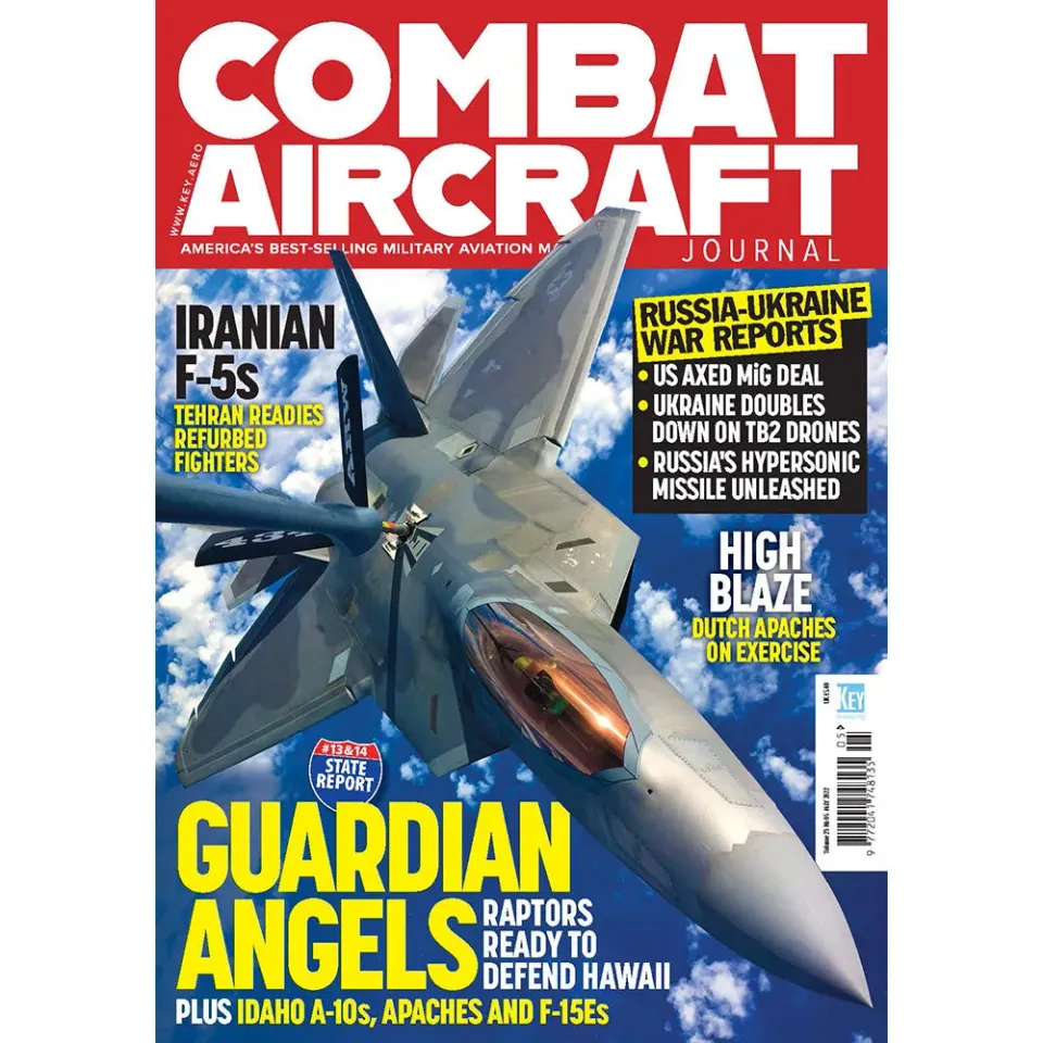 Combat Aircraft Journal maj 2022 tidning F-5 Ukraina