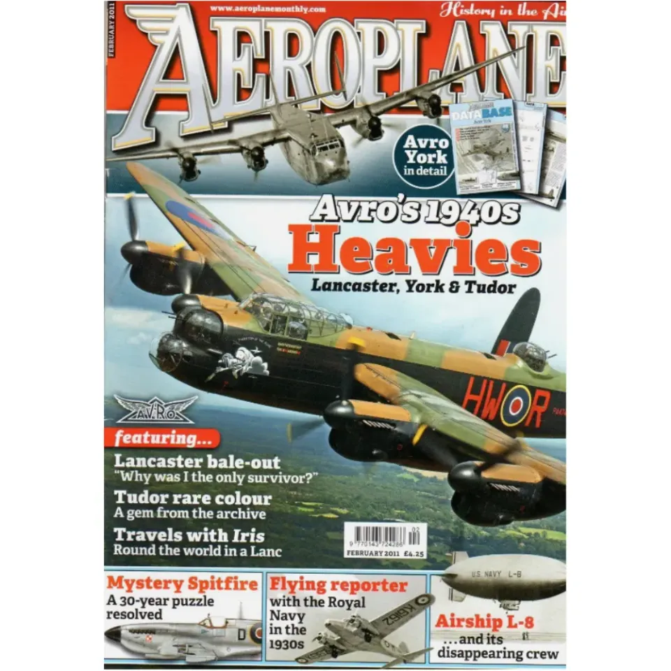 Aeroplane Monthly februari 2011 tidning Lancaster
