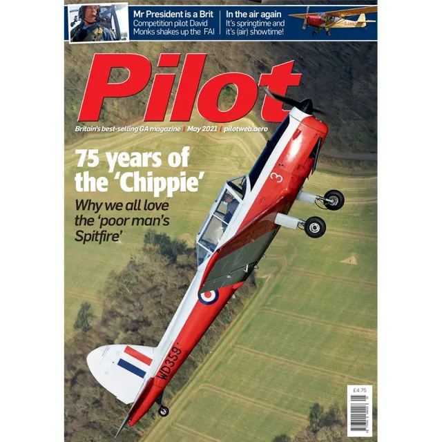 Pilot Magazine maj 2021 tidning lösnummer flyg