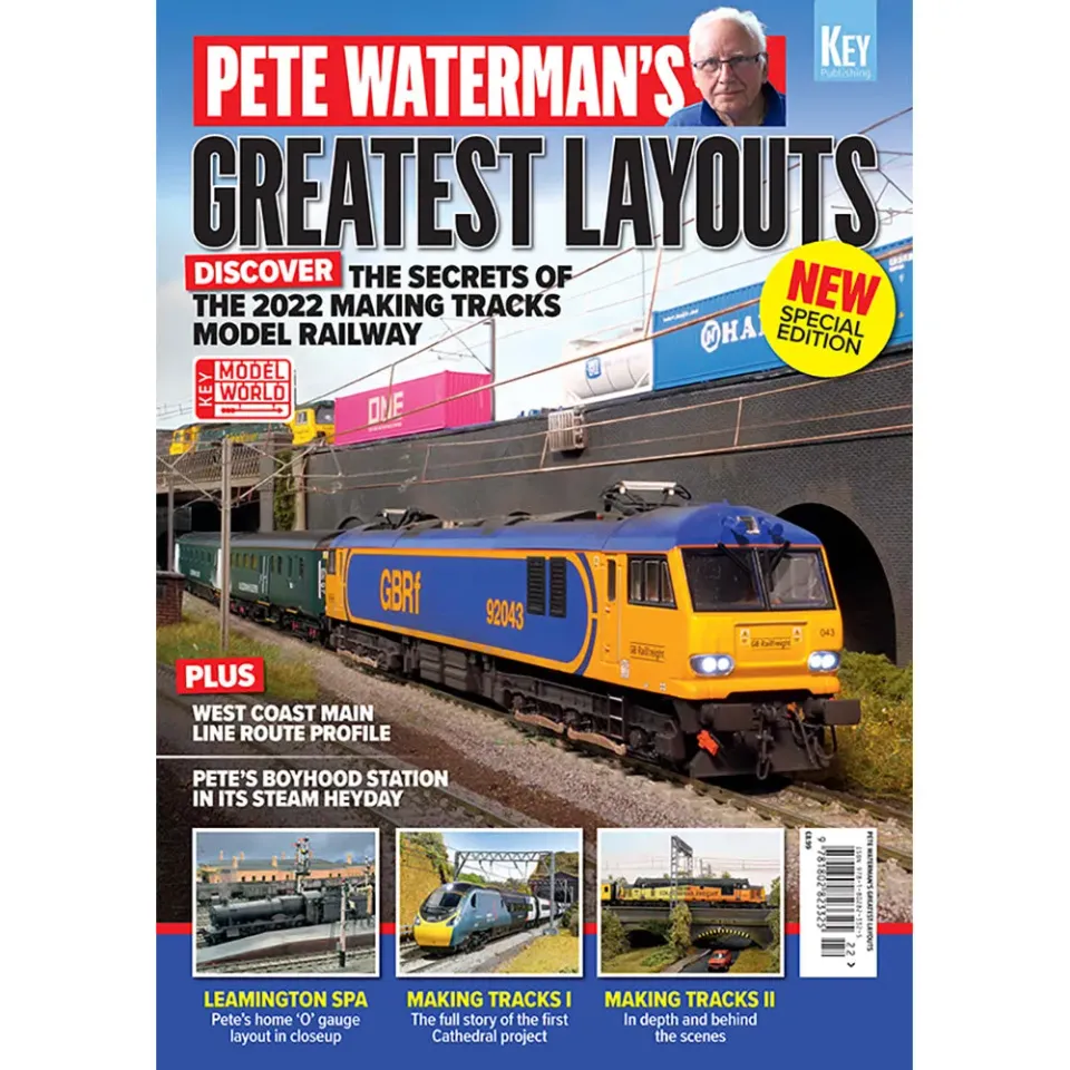 Key Publishing Pete Waterman Greatest Layouts bookazine modelljärnväg
