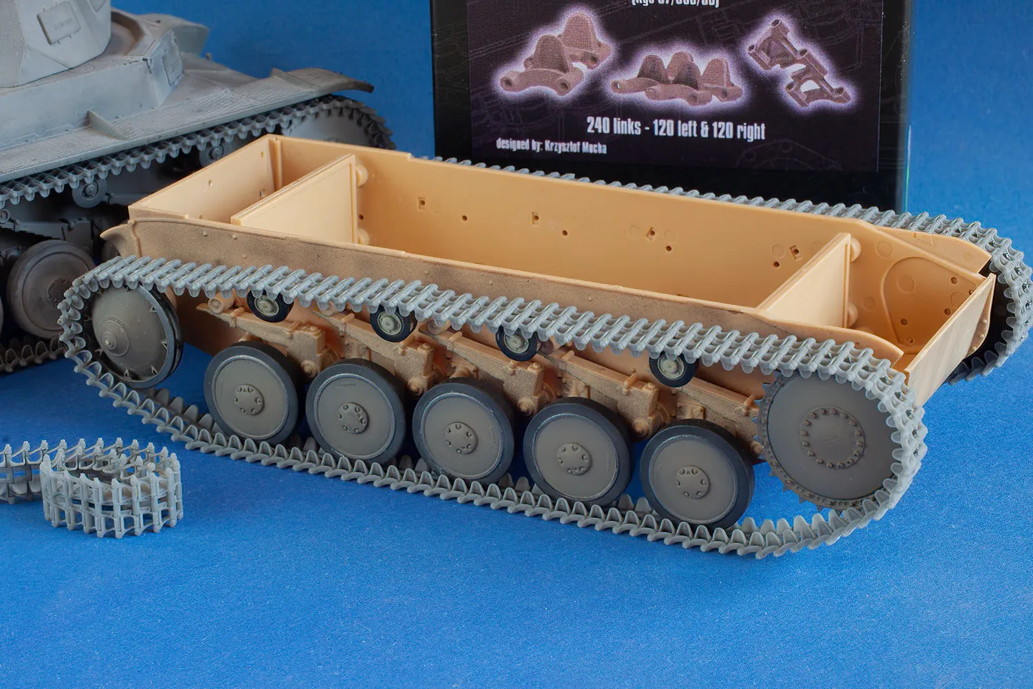 Rossagraph QuickTracks T-35012 larvband Panzer II 1/35