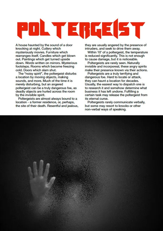 EN Publishing Poltergeist rollspel PDF WOIN