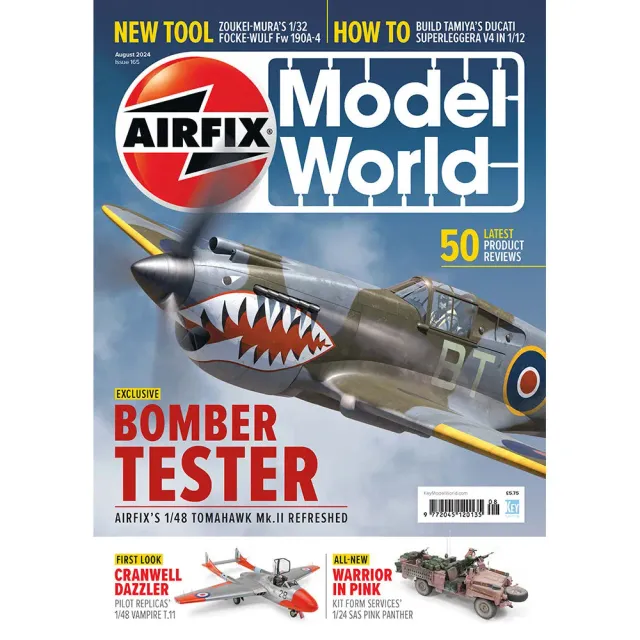 Airfix Model World augusti 2024 tidning modellbygge