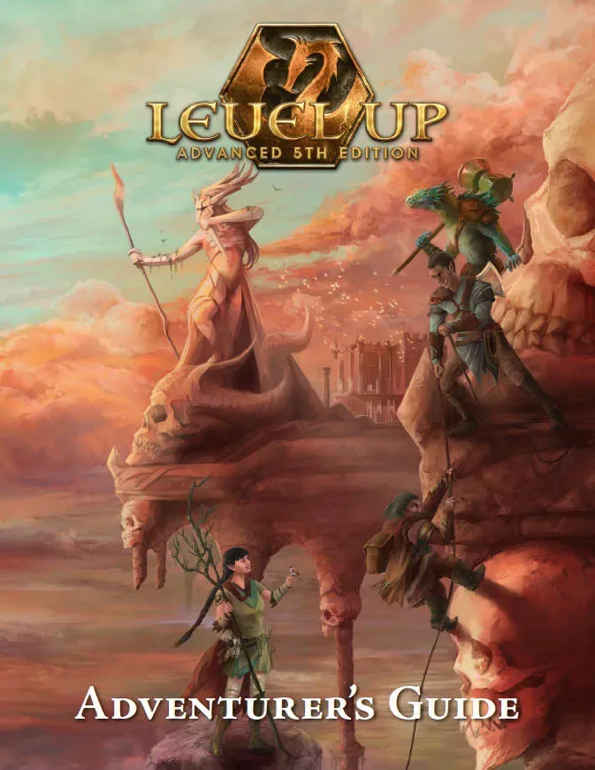 EN Publishing Level Up Adventurer's Guide rollspelsbok inbunden+PDF grundbok