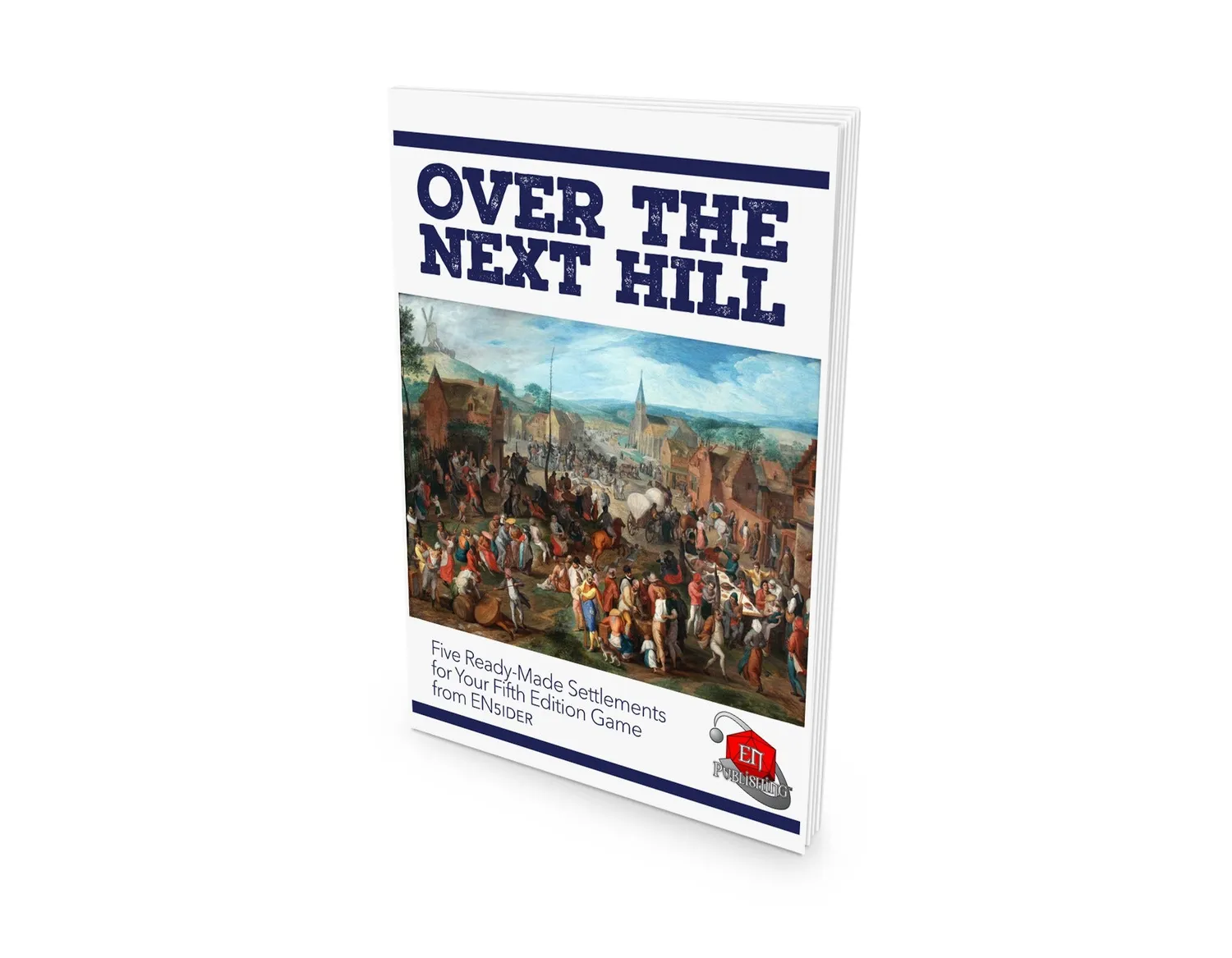 EN Publishing Over the Next Hill 5 samhällen bok+mjukpärm