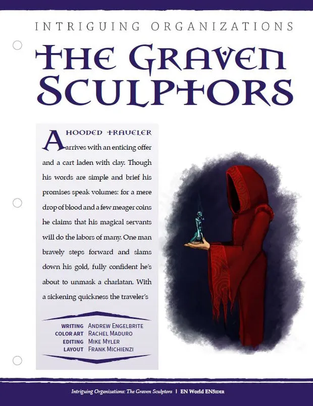EN Publishing Graven Sculptors Organizations pdf doppelgängare