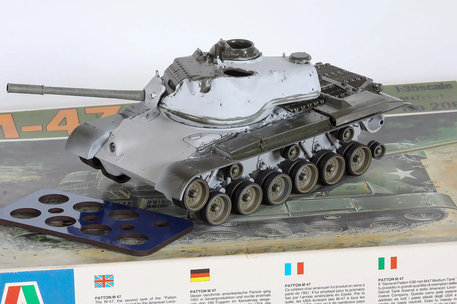 Rossagraph QuickWheel QW-188 målarmask M47 Italeri