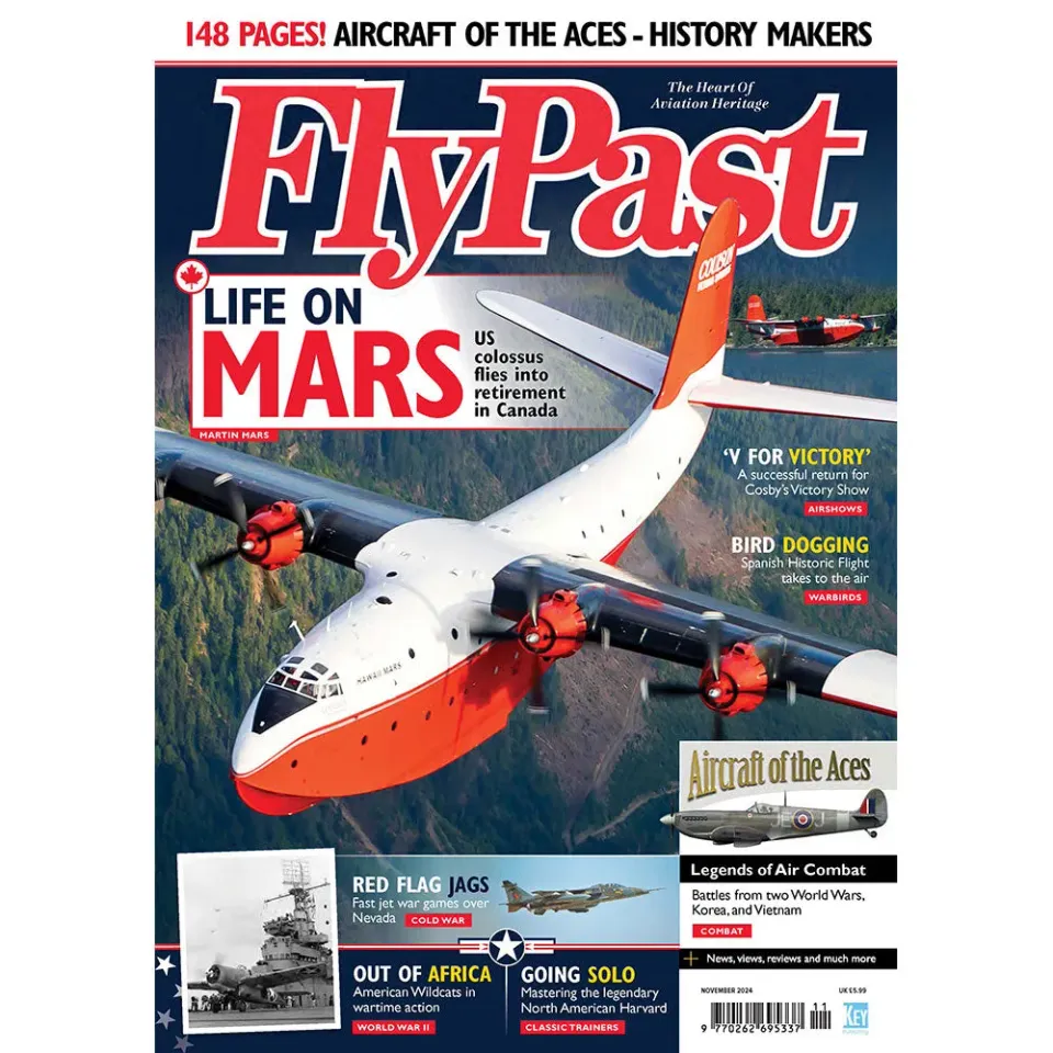 FlyPast November 2024 tidning 148 sidor specialutgåva