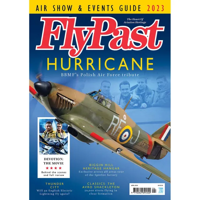 Why we love Taylor Swi FlyPast April 2023 tidning Hurricane-numret