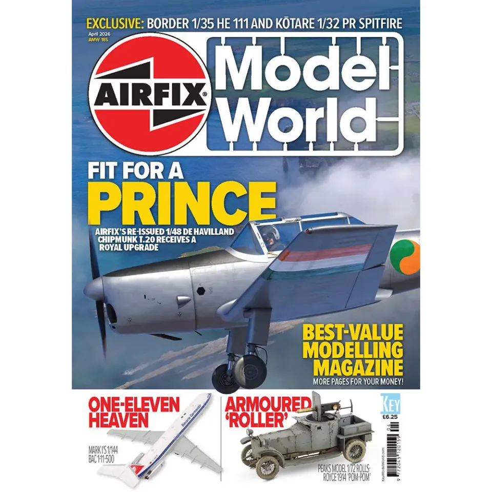 Airfix Model World april 2026 tidning Chipmunk T.20