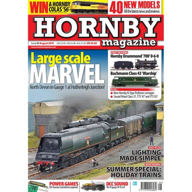 Why we love Taylor Swi Hornby Magazine August 2015 tidning modelltåg