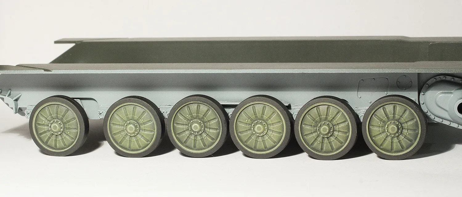 QuickWheel QW-171 ZSU-23-4M/MZ målarmask 1:35