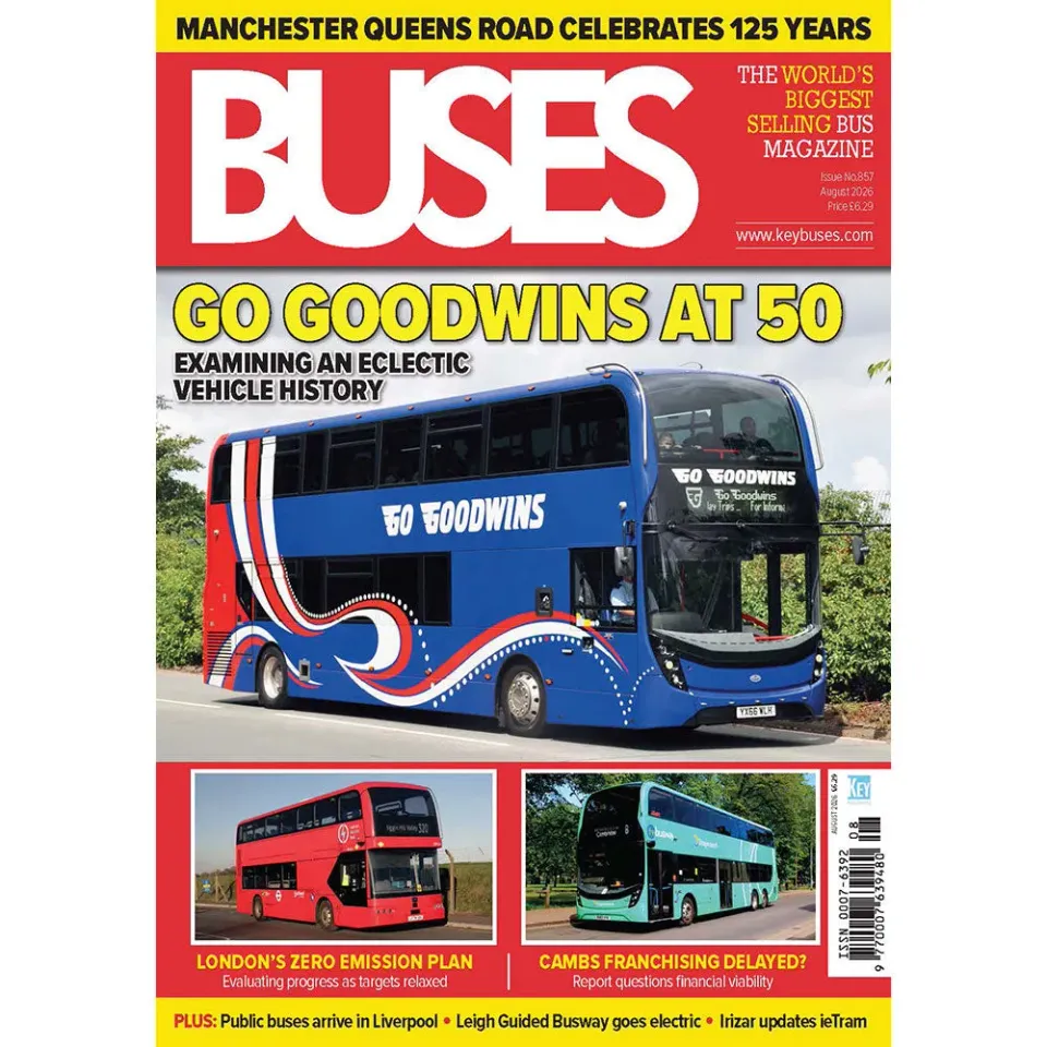 Buses August 2026 tidning bussmagasin nummer