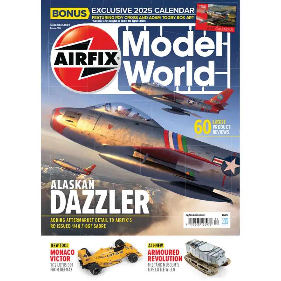 Airfix Model World december 2024 tidning modellbygge