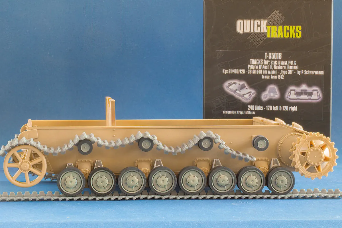 Rossagraph QuickTracks T-35018 band StuG III Panzer IV 1/35