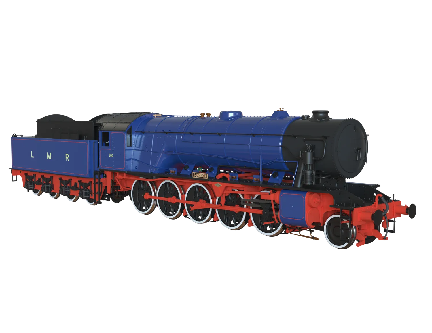 Clark Railworks WD 2-10-0 600 Gordon modelltåg OO LMR