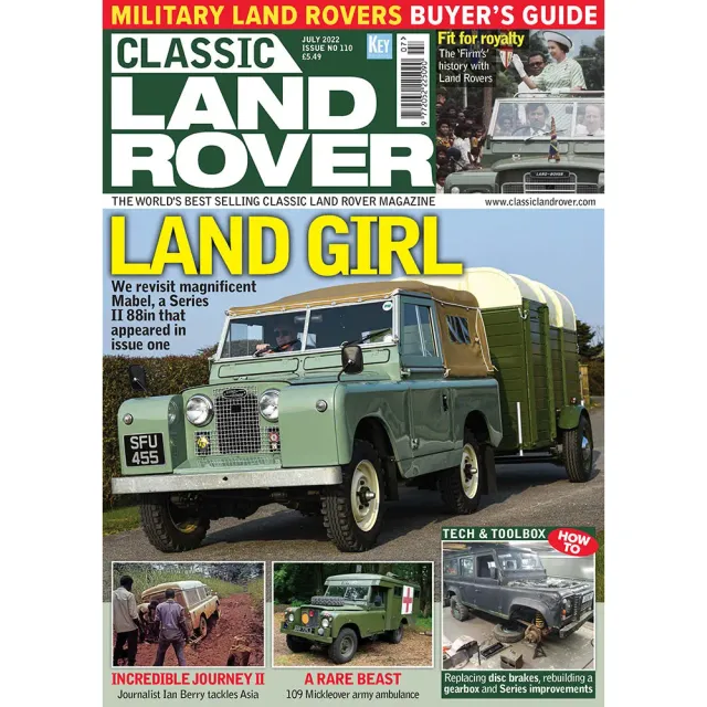 Classic Land Rover juli 2022 tidning lösnummer Series II