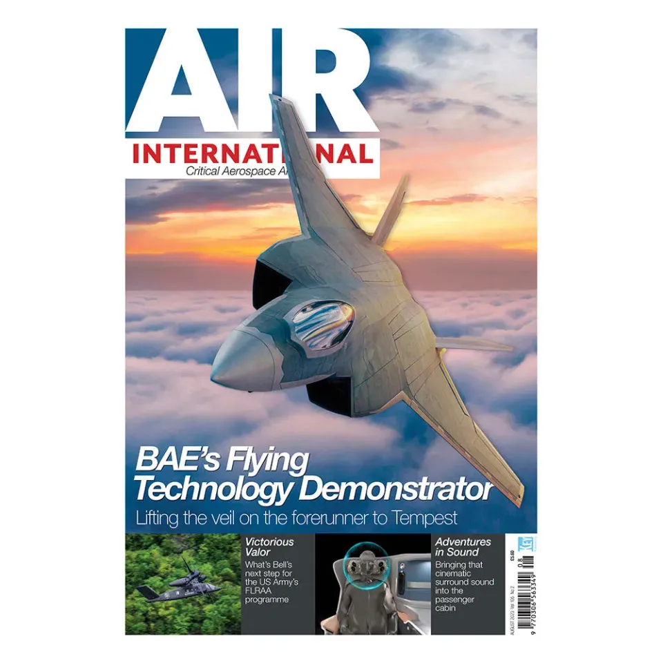 AIR International August 2023 tidning flygplan