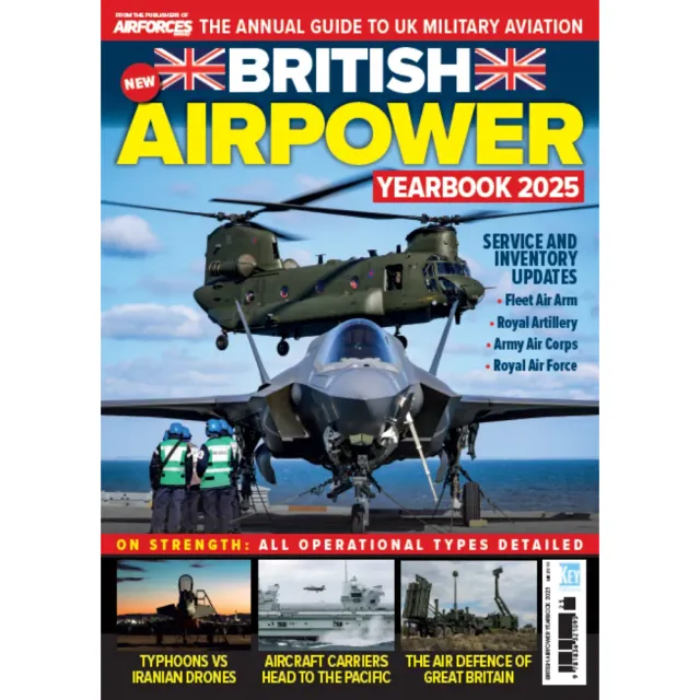 British AirPower Yearbook 2025 årsbok RAF 116 sidor