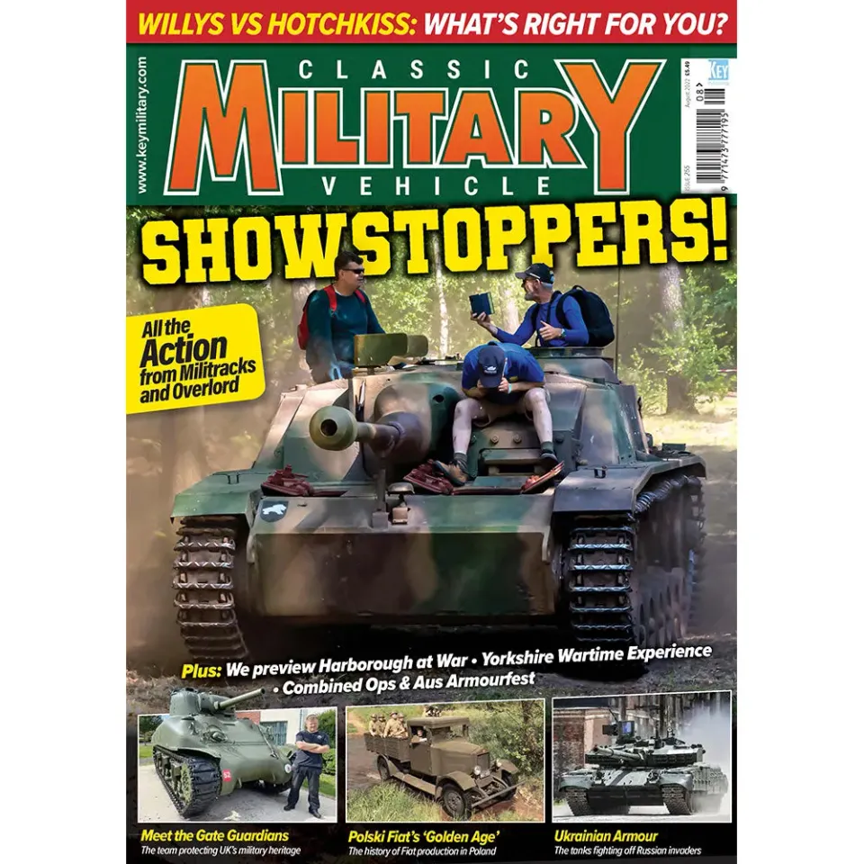 Classic Military Vehicle augusti 2022 tidning fordon
