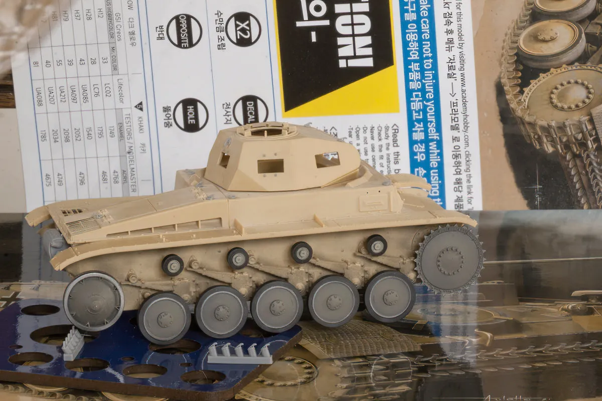 Rossagraph QuickWheel QW-265 hjulmask 1/35 Pz.Kpfw. II