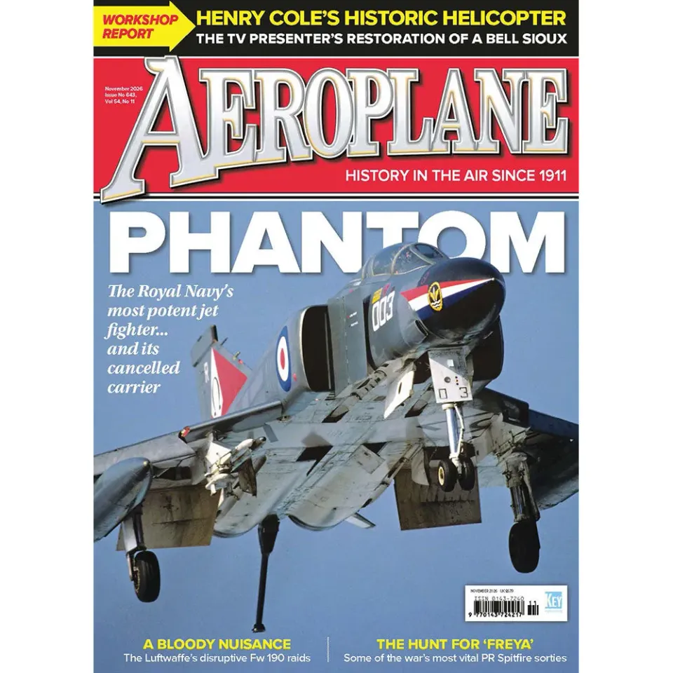 Aeroplane Monthly november 2026 tidning Phantom