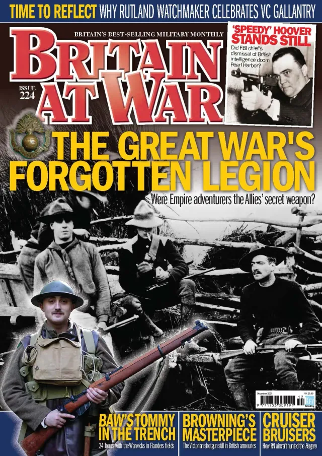 Britain at War december 2025 tidning singelnummer