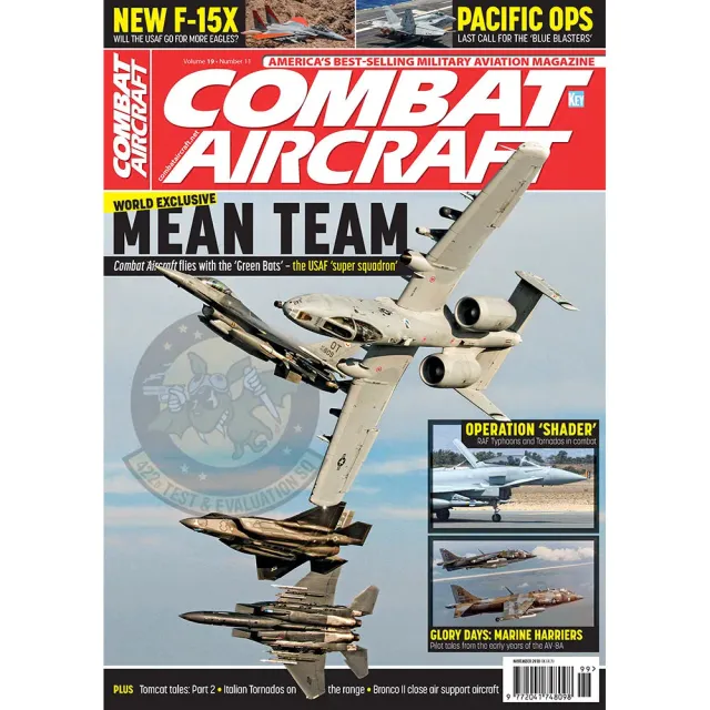 Combat Aircraft november 2018 tidning Nellis-reportage