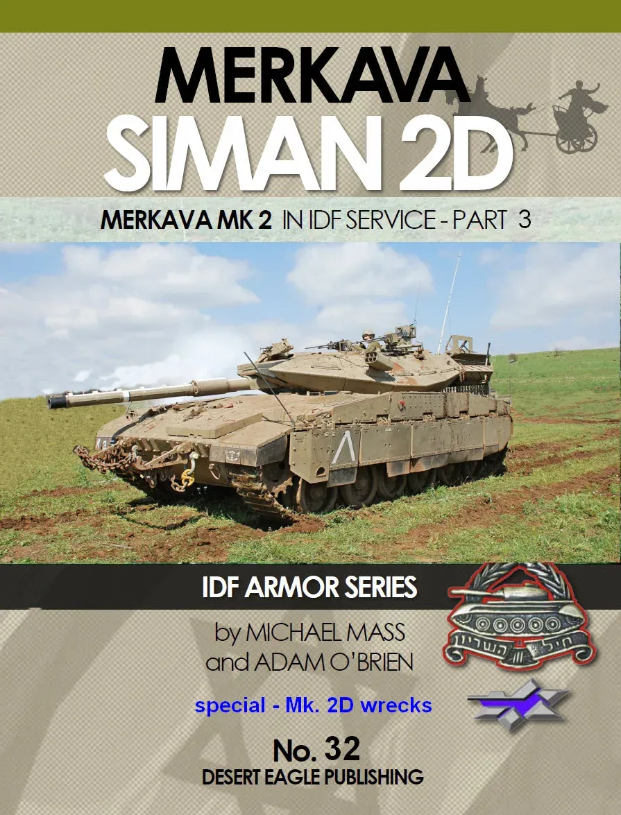 Desert Eagle Publishing Merkava Siman 2D No 32 Part 3 bok mjukband