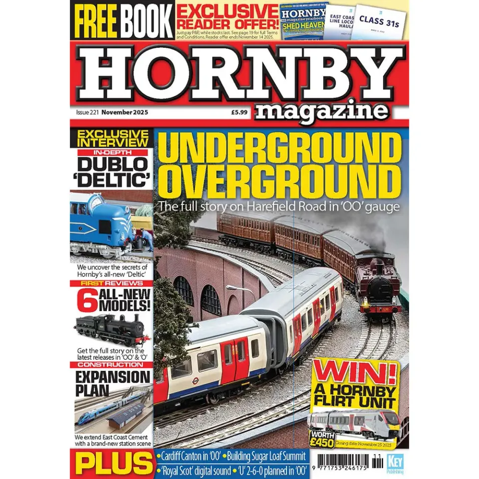 Hornby Magazine prenumeration 12 nr tryckt