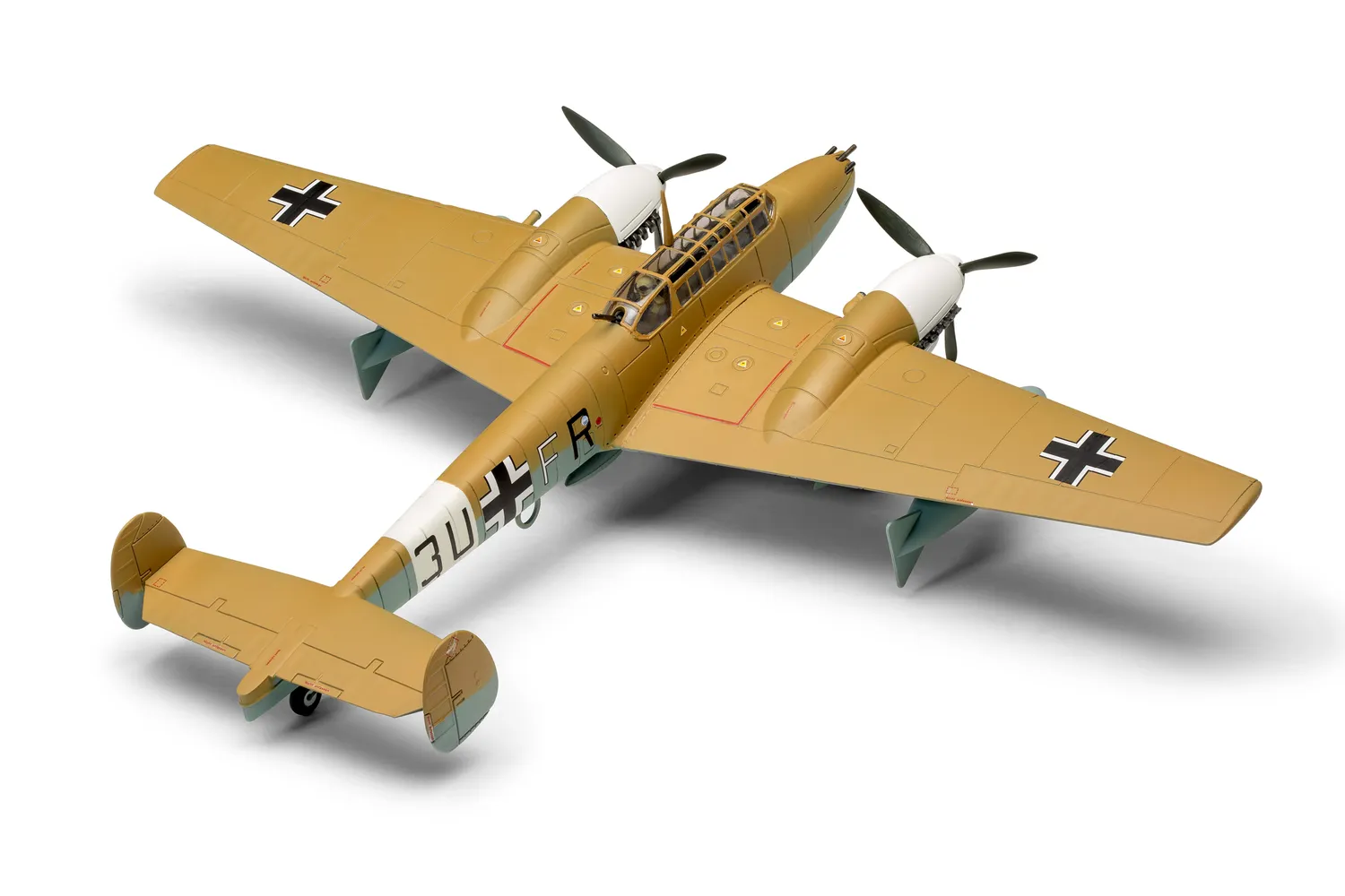 Airfix Messerschmitt Bf110E E-2 TROP modellbyggsats 1:72