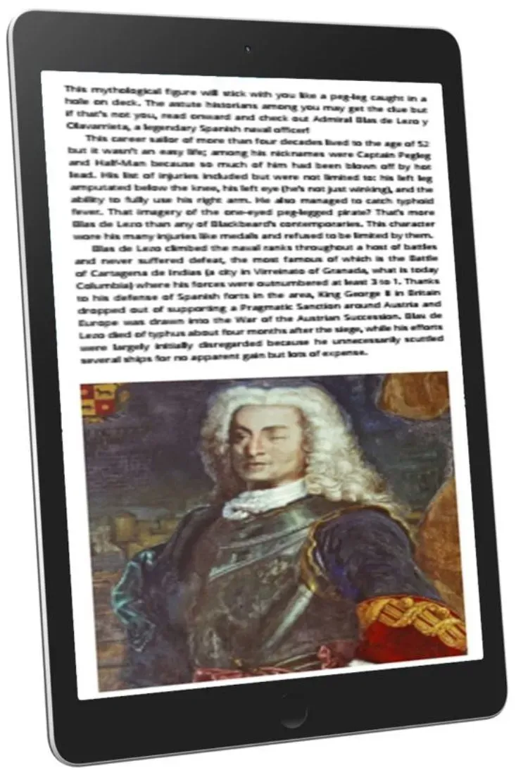 EN Publishing Blas de Lezo WOIN rollspel PDF amiral