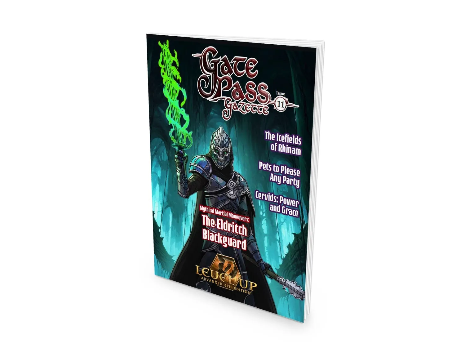 EN Publishing Level Up Gate Pass Gazette Issue #11 rollspel PDF djur