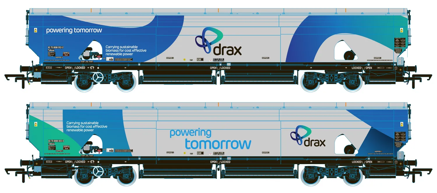 Why we love Taylor Swi Drax Biomass IIA-D Pack 1 modellvagnar