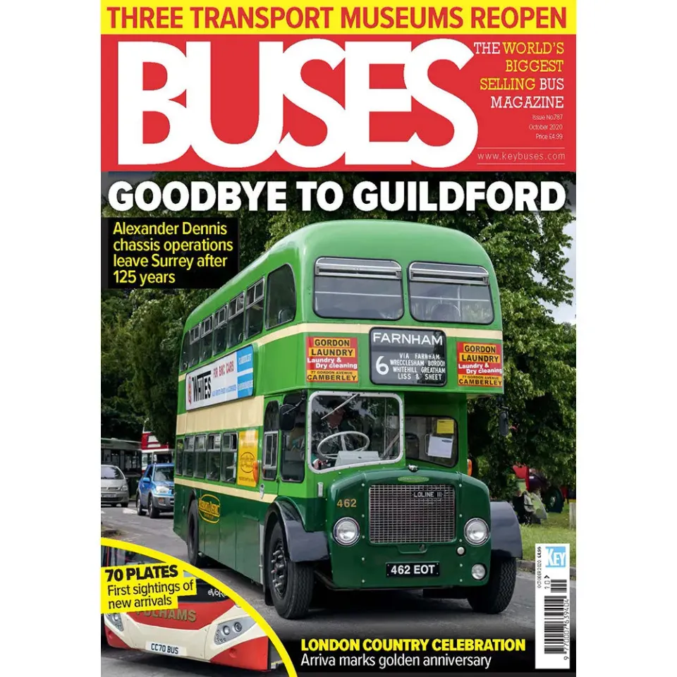 Buses oktober 2020 tidning lösnummer buss