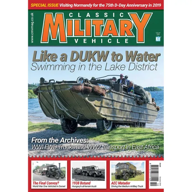 Classic Military Vehicle oktober 2018 tidning baknummer D-Day