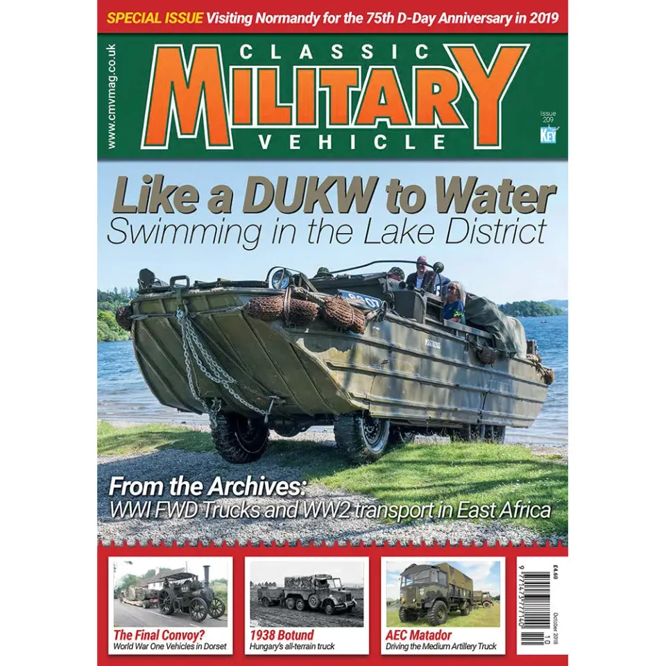 Classic Military Vehicle oktober 2018 tidning baknummer D-Day