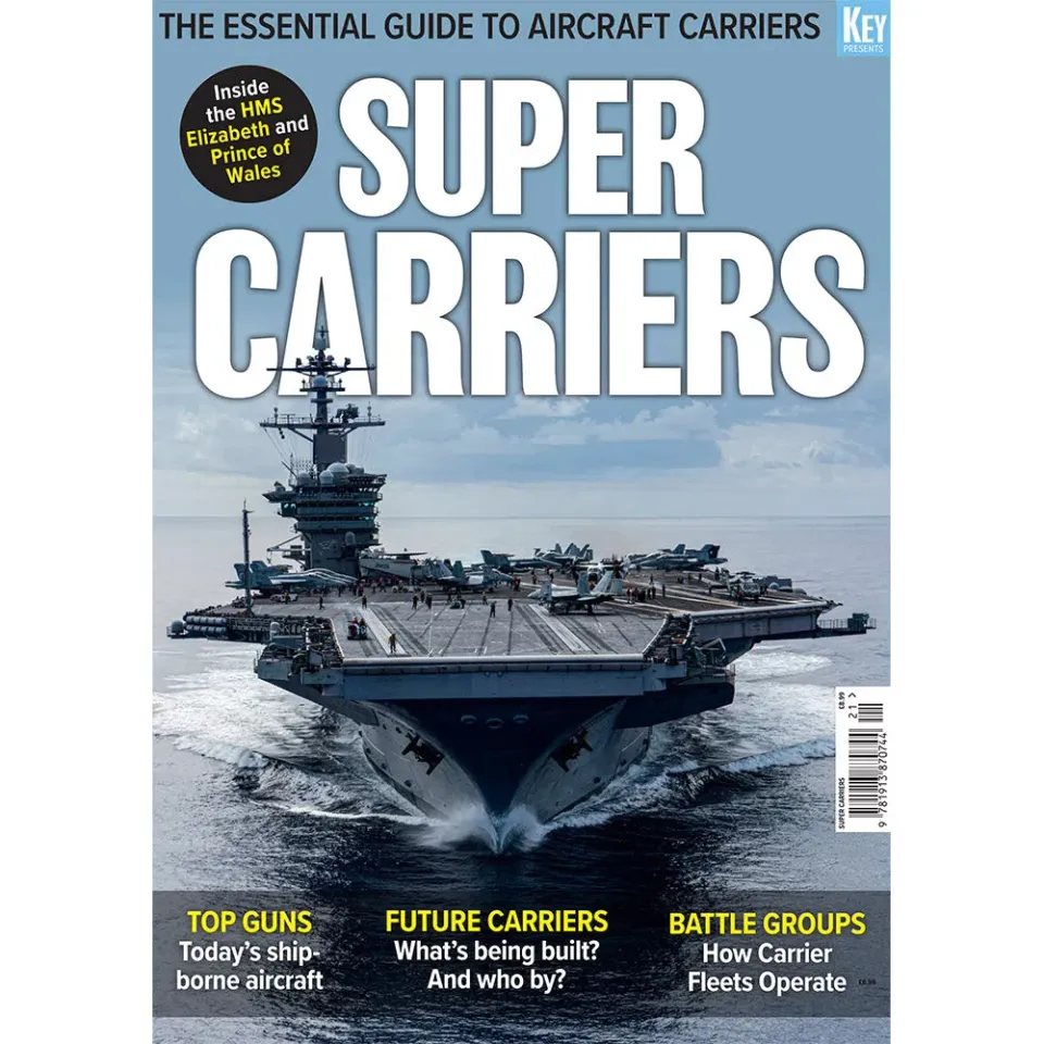 Super Carriers specialtidning hangarfartyg Queen Elizabeth