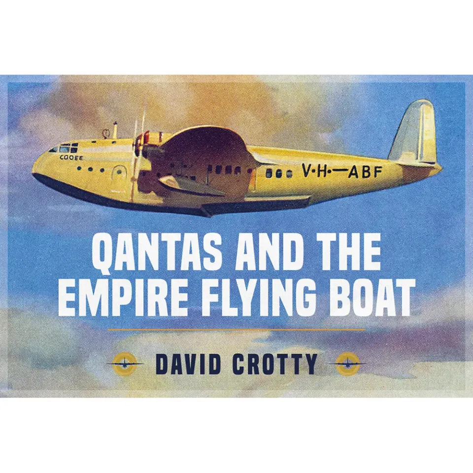 Aviation Archive Qantas Empire Flying Boat bok pocket 128 s