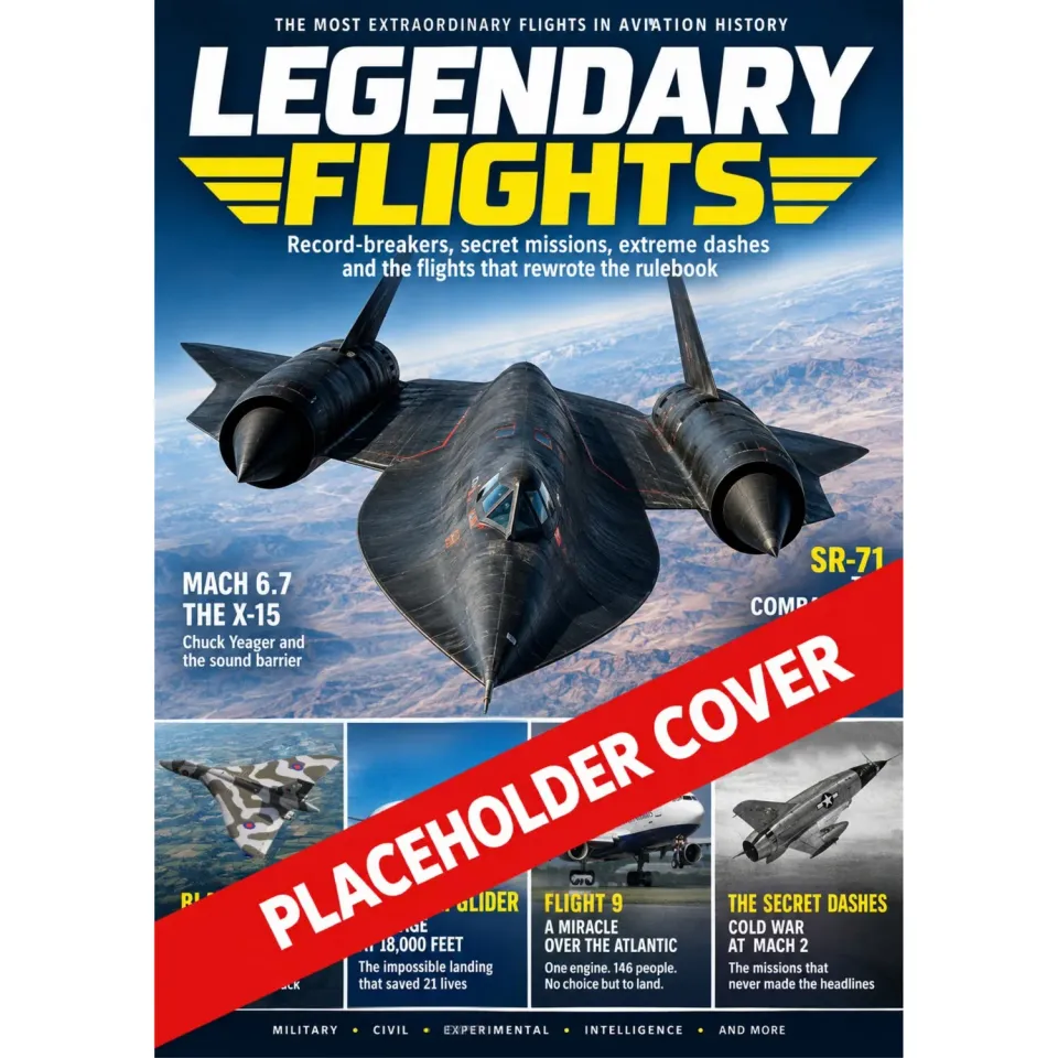 Legendary Flights bok bookazine rekordflygningar