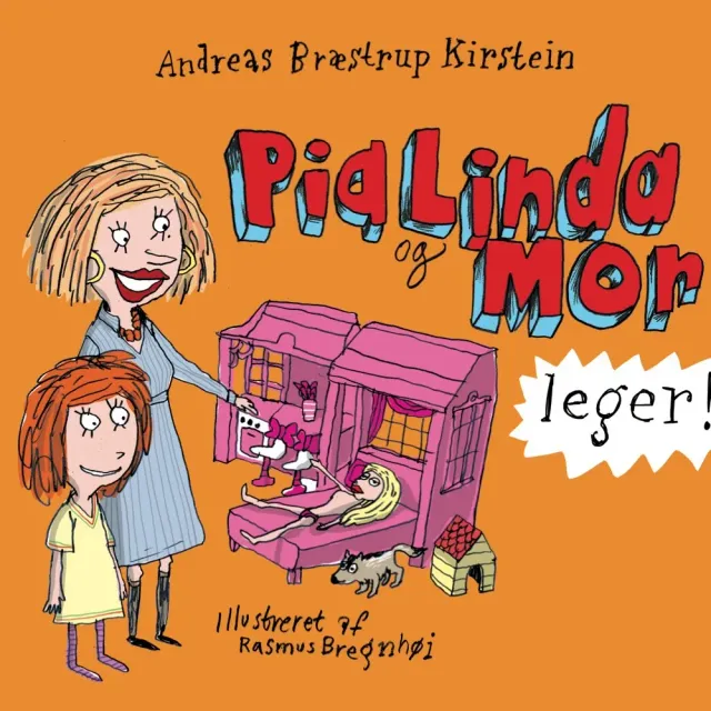 ABC Forlag Pia Linda og mor leger bilderbok vardag