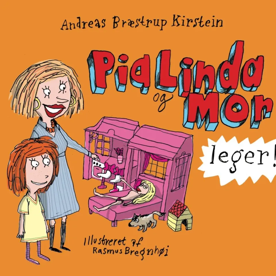 ABC Forlag Pia Linda og mor leger bilderbok vardag