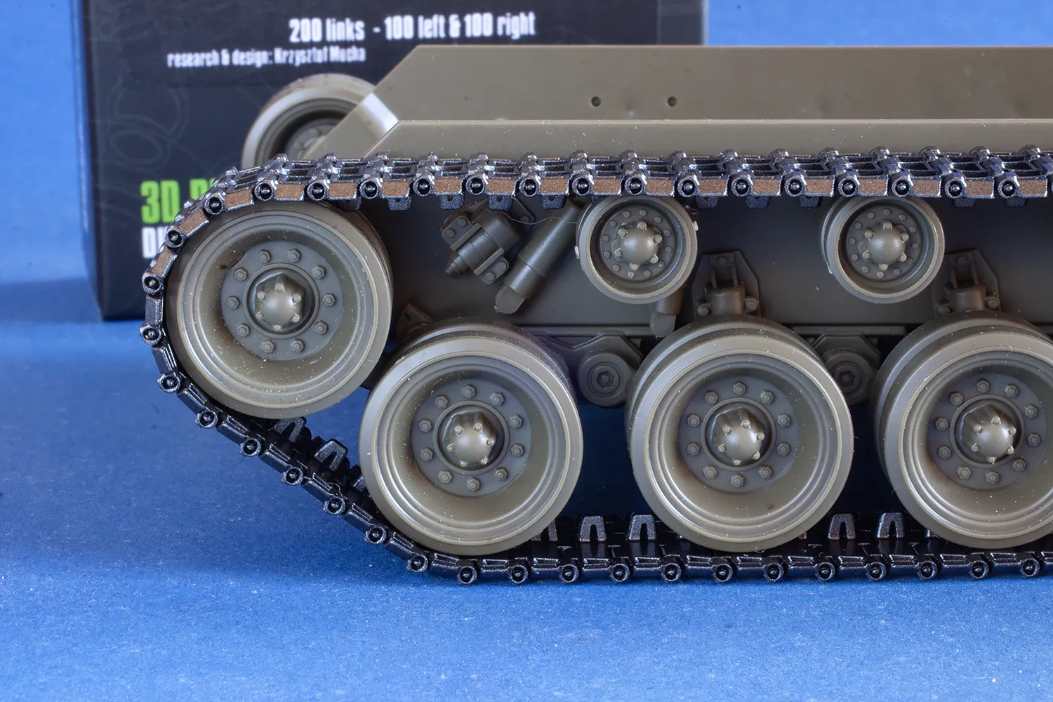 Rossagraph QuickTracks T-35064 bandset Pershing T82 1:35