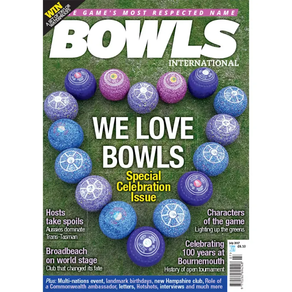 Bowls International juli 2017 tidning jubileumsnummer