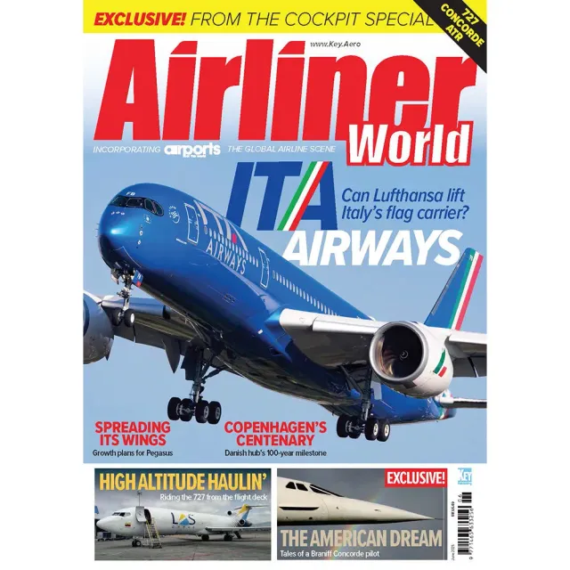 Airliner World juni 2025 tidning ITA Airways