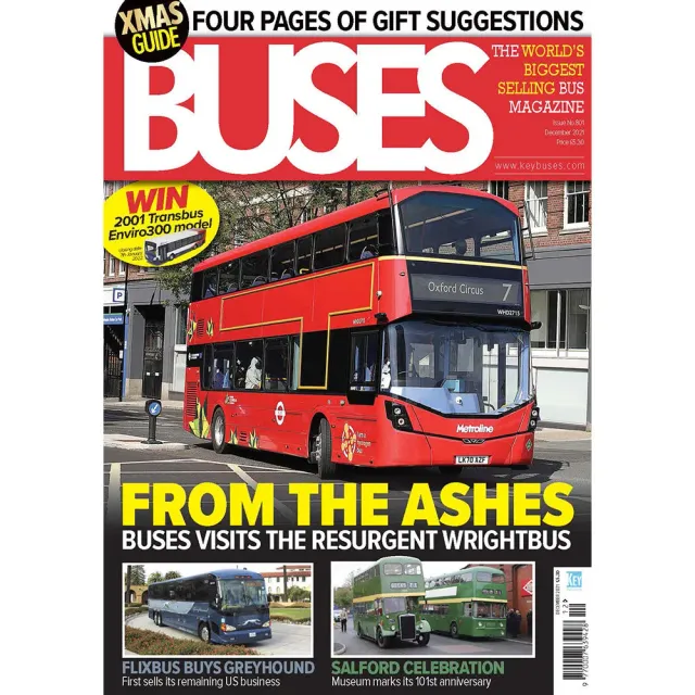 Buses december 2021 tidning lösnummer bussar